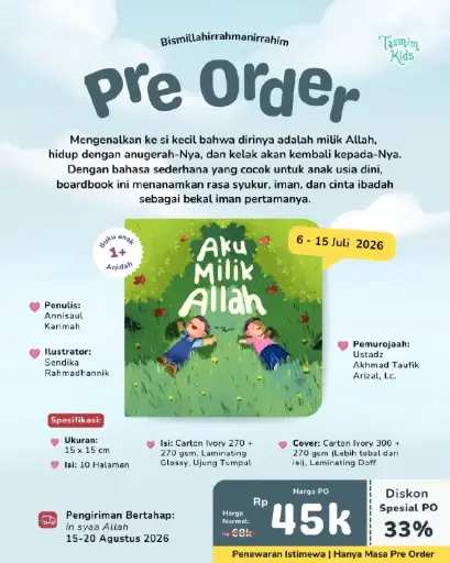 Aku Milik Allah (Boardbook), Tasmim Kids