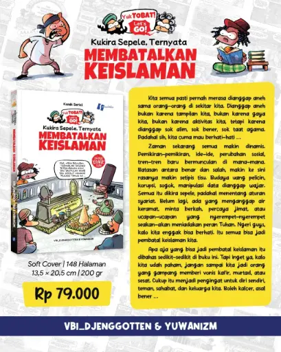 Komik Yuk Tobat! Kukira Sepele, Ternyata Membatalkan Keislaman , Al-Kautsar Kids