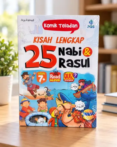 Komik Teladan: Kisah Lengkap 25 Nabi & Rasul, PQS