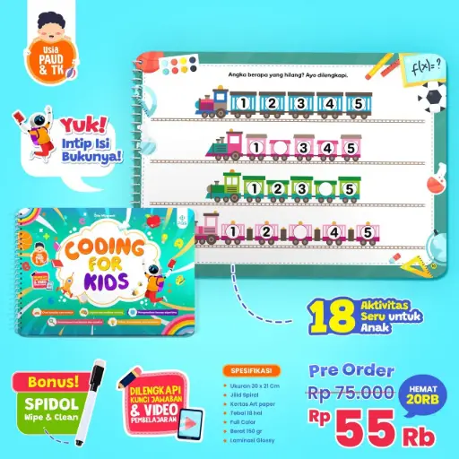 Coding for Kids (Cover Hijau), PQS