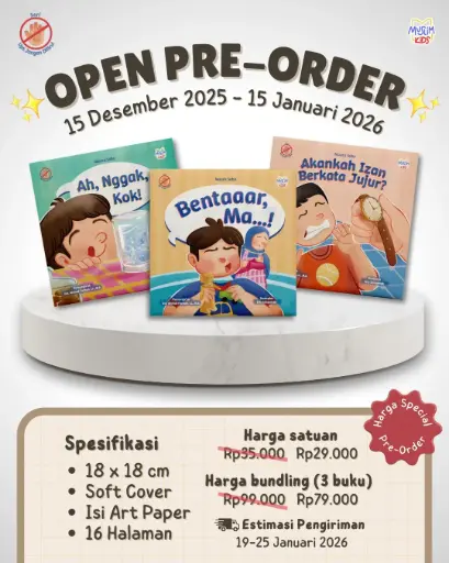 Seri : Ups, Jangan Ditiru (3 Buku), Muslim Kids