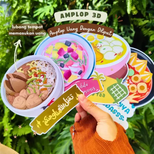 Amplop 3D (Karakter)