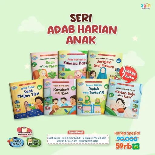 Seri Adab Harian Anak, Zain
