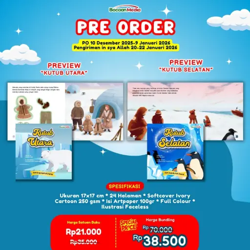 Kutub Utara & Kutub Selatan (Set), Bacaan Media