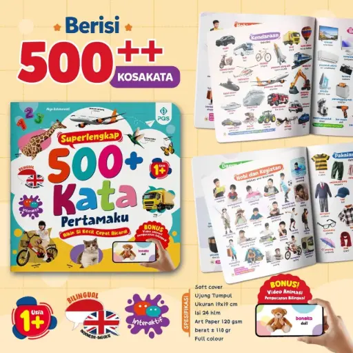 Superlengkap 500+ Kata Pertamaku, PQS