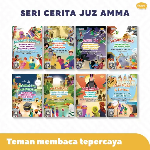 Seri Cerita Juz Amma (1 set 8 Buku), Ahlan