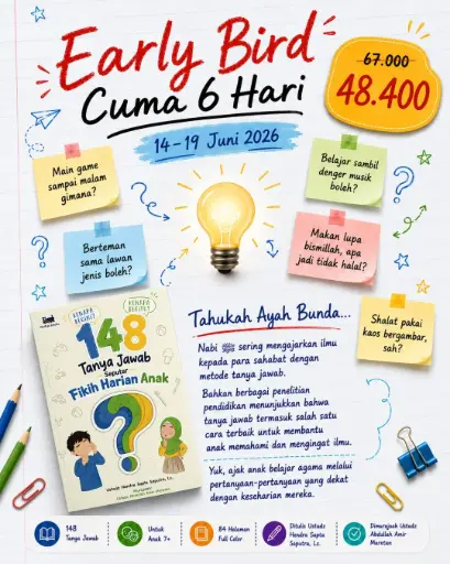 {Early Bird} 148 Tanya Jawab Seputar Fikih Harian Anak, Abdhija Books