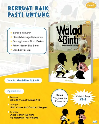 Komik Walad dan Binti Vol 1: Berbuat Baik Pasti Untung, Ahlan