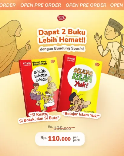 Bundling 2 Buku (Si Kusta, Botak, Buta + Belajar Islam, Yuk) Sawo Kecik