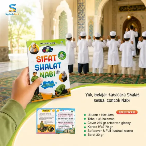Sifat Shalat Nabi for Kids (Saku), Syabab Book