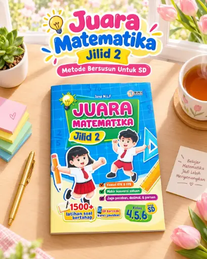 Juara Matematika Jilid 2 Metode Bersusun Untuk SD