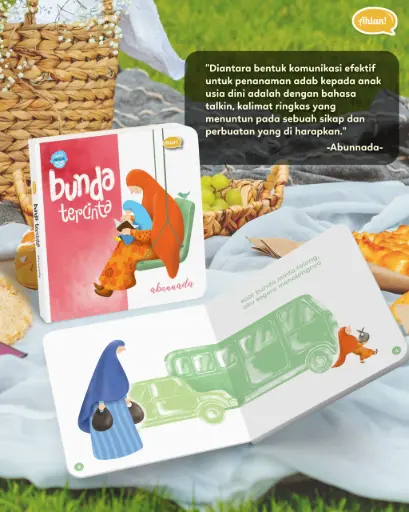 {Early Bird} Seri Talqin Akhlak: Bunda Tercinta (Boardbook), Ahlan