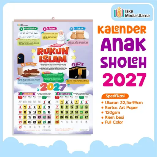 Kalender Anak Sholeh 2027